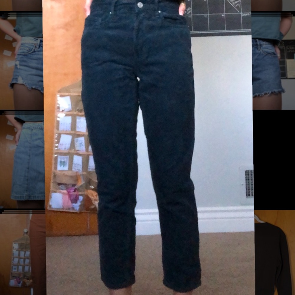 Pacsun forest green corduroy jeans